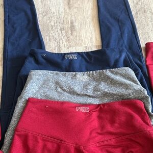 3 PINK Victoria's Secret Leggings